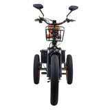 3SCORE Certified Demo Hunter Edition Electric Trike – Dual Battery | Front Wheel Motor | Metallic Green (Limited Edition)