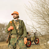 3SCORE Certified Demo Hunter Edition Electric Trike – Dual Battery | Front Wheel Motor | Metallic Green (Limited Edition)