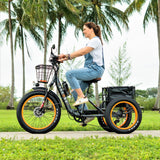 3SCORE FJ18 E-Trike CERTIFIED DEMO (2022 Model) – Fat Tire Foldable | Luxury Gray