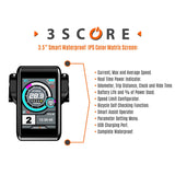 3SCORE FJ18 E-Trike CERTIFIED DEMO (2022 Model) – Fat Tire Foldable | Electric Blue