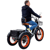 Luxury Gray 3SCORE Rear Drive Etrike built for balance and stability, ideal for older or first-time riders