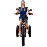 Rear Drive Metallic Silver 3SCORE Etrike supports health, independence, and mobility goals