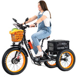 3SCORE FJ18 E-Trike CERTIFIED DEMO (2022 Model) – Fat Tire Foldable | Luxury Gray