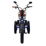 Easy folding 3SCORE Electric Blue Etrike designed for mobility and seniors across the USA