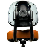 3SCORE Brown Electric Tricycle Seat with Backrest & Antishock Seat Post | Ultimate Comfort