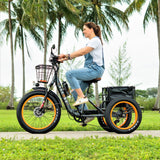 3SCORE FJ18 E-Trike CERTIFIED DEMO (2022 Model) – Fat Tire Foldable | Luxury Gray