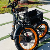 3SCORE FJ18 E-Trike CERTIFIED DEMO (2022 Model) – Fat Tire Foldable | Luxury Gray