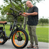 3SCORE FJ18 E-Trike CERTIFIED DEMO (2022 Model) – Fat Tire Foldable | Luxury Gray