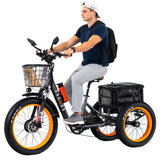3SCORE FJ18 E-Trike CERTIFIED DEMO (2022 Model) – Fat Tire Foldable | Luxury Gray