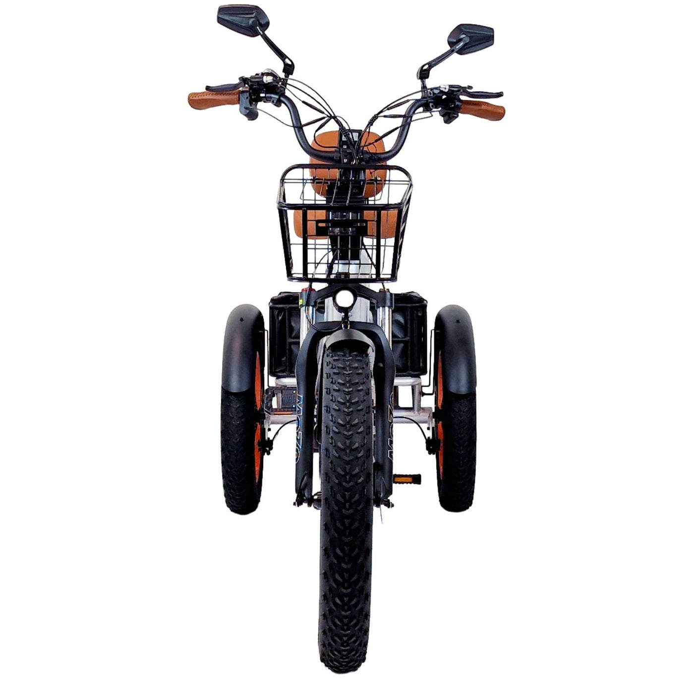 3SCORE Rear Drive Foldable E-Trike – Metallic Silver | 20Ah +
