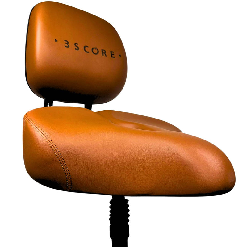 3SCORE Brown Electric Tricycle Seat with Backrest & 30.4 Antishock Sea –