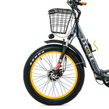 3SCORE FJ18 E-Trike CERTIFIED DEMO (2022 Model) – Fat Tire Foldable | Luxury Gray