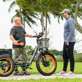 3SCORE FJ18 E-Trike CERTIFIED DEMO (2022 Model) – Fat Tire Foldable | Luxury Gray